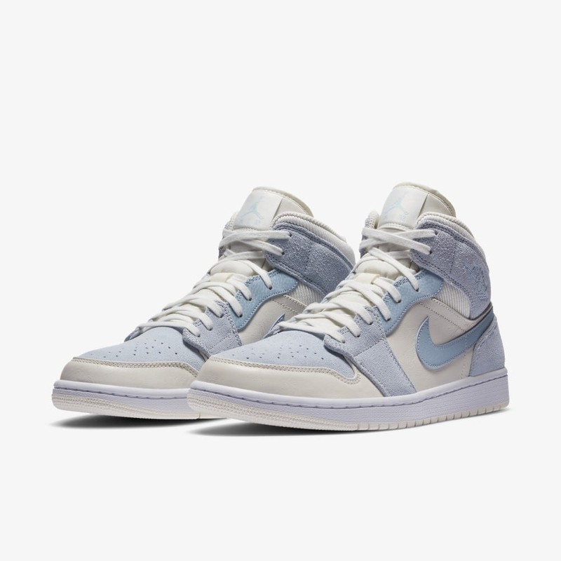 Jordan Mid Mix Materials Blue Tan Jordan Mid Mix Materials Blue Tan
